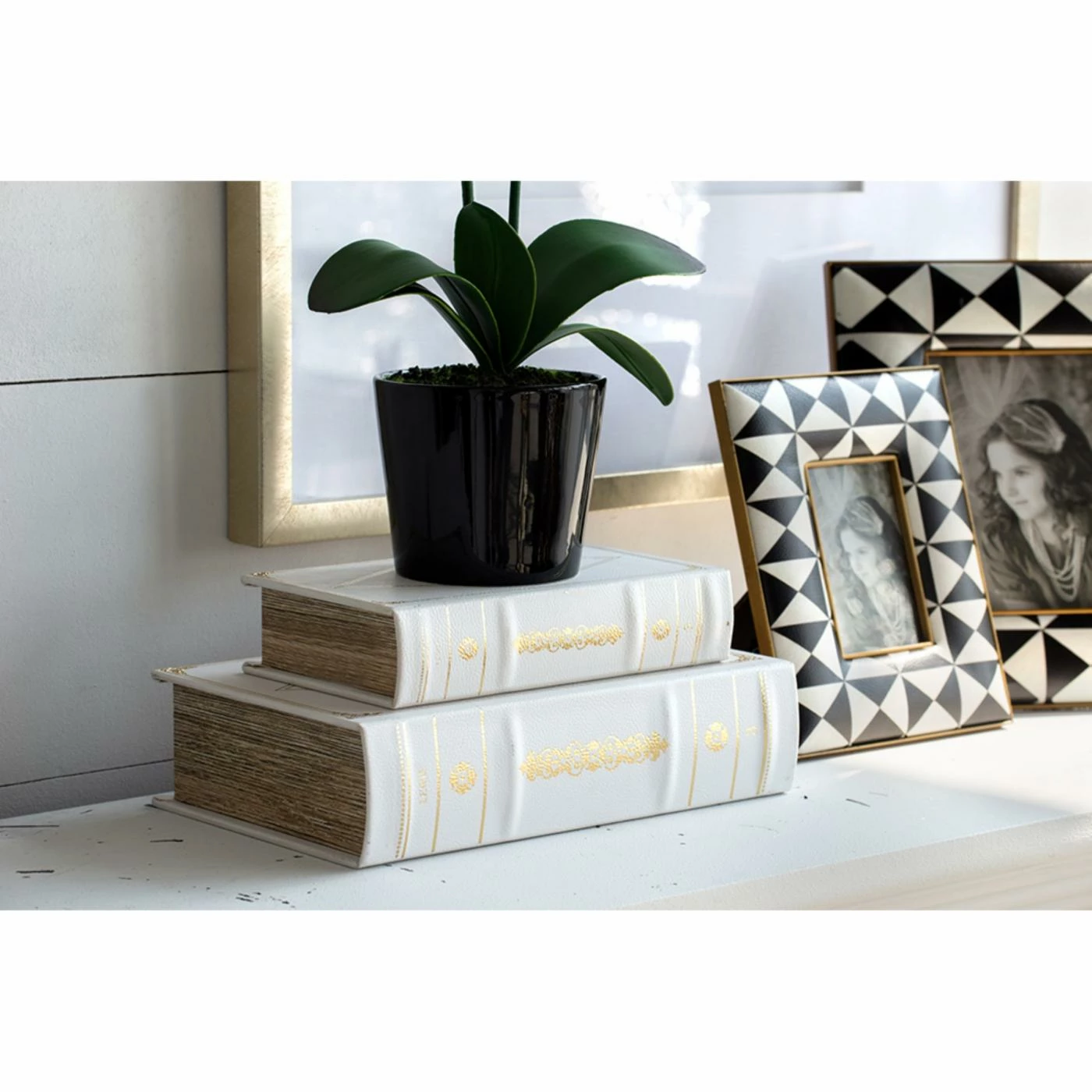 Promo ๐ A & B Home Decorative Book Boxes A & B Home Book Boxes - Set Of 2 ๐คฉ - Image 4
