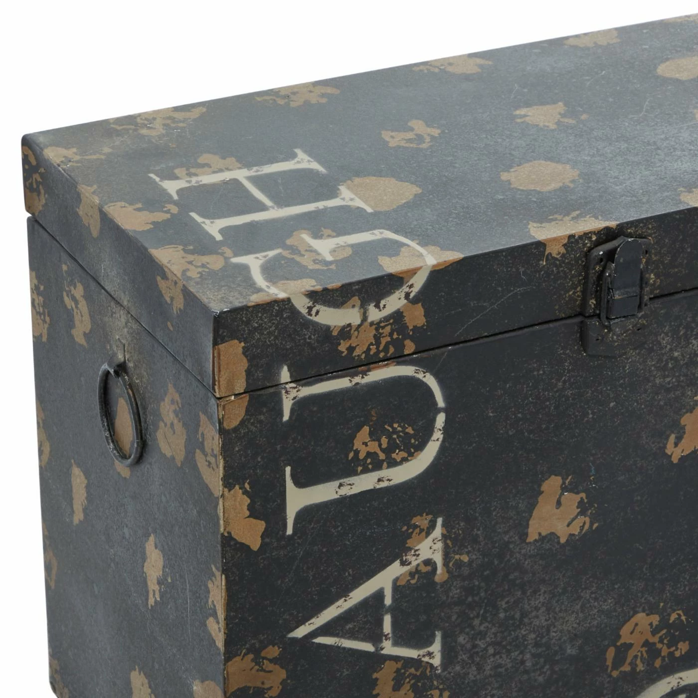Best Pirce ๐ Decorative Storage Boxes DecMode Metal Trunk - Set Of 3 ๐ 6 Best Pirce ๐ Decorative Storage Boxes DecMode Metal Trunk - Set Of 3 ๐ - Image 6