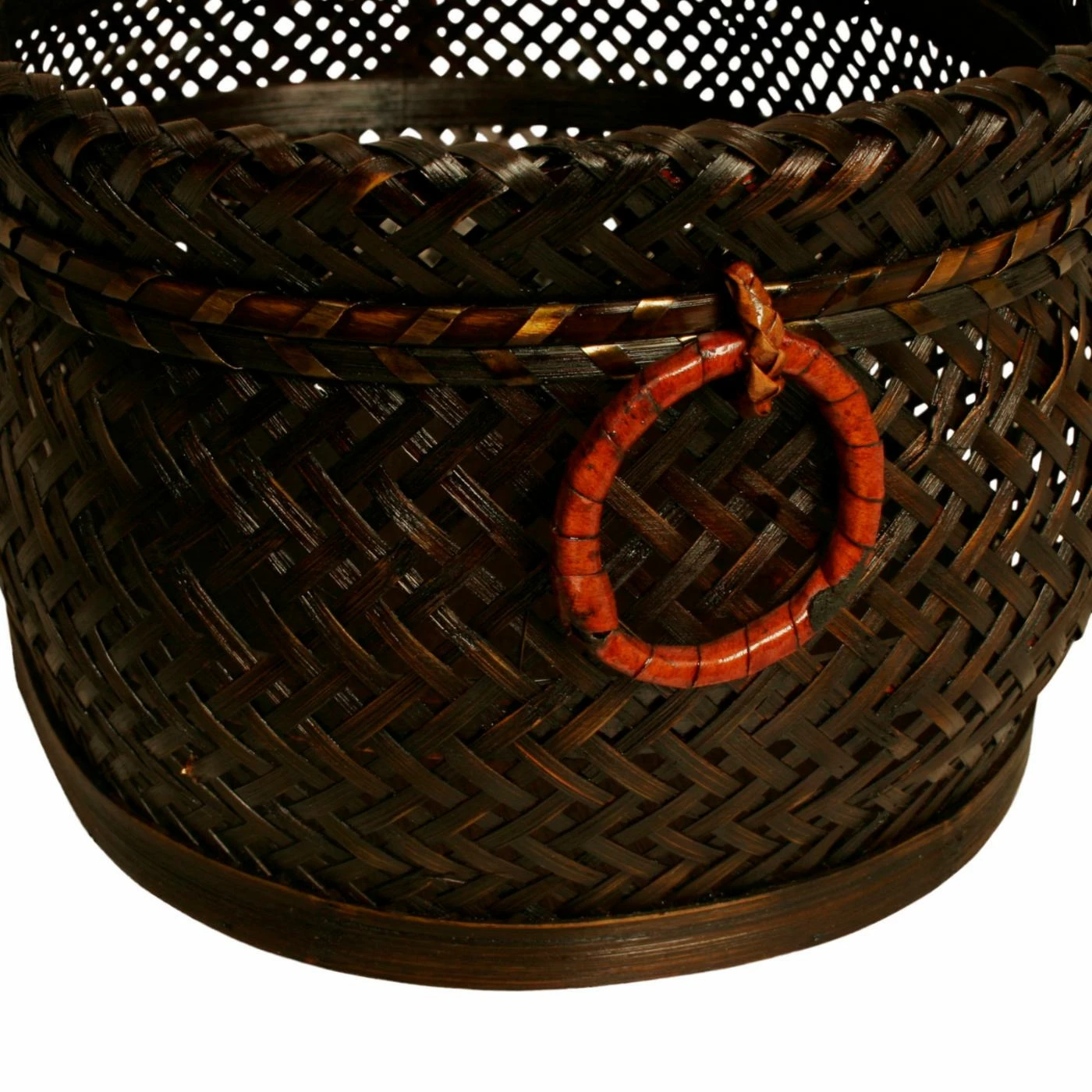 Top 10 ๐ Decorative Storage Baskets Wald Import Oval Bamboo Herringbone Weave Basket ๐ - Image 5