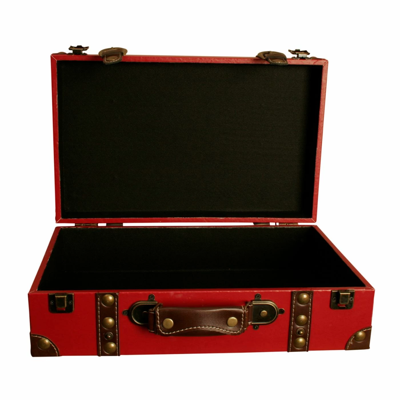 Best Pirce β€οΈ Decorative Storage Boxes Wald Import Faux Leather Suitcase π 6 Best Pirce β€οΈ Decorative Storage Boxes Wald Import Faux Leather Suitcase π - Image 6