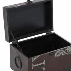 Best Pirce ๐ Decorative Storage Boxes DecMode Metal Trunk - Set Of 3 ๐ 14 Best Pirce ๐ Decorative Storage Boxes DecMode Metal Trunk - Set Of 3 ๐ -DecMode Collection Shop detail4UMA2419