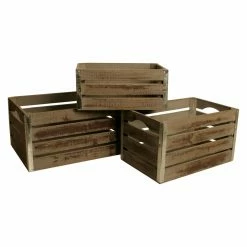 New β¨ Decorative Crates Wald Import Large Graywash Wood Crates - Set Of 3 π 15 New β¨ Decorative Crates Wald Import Large Graywash Wood Crates - Set Of 3 π -DecMode Collection Shop detail5WALD417