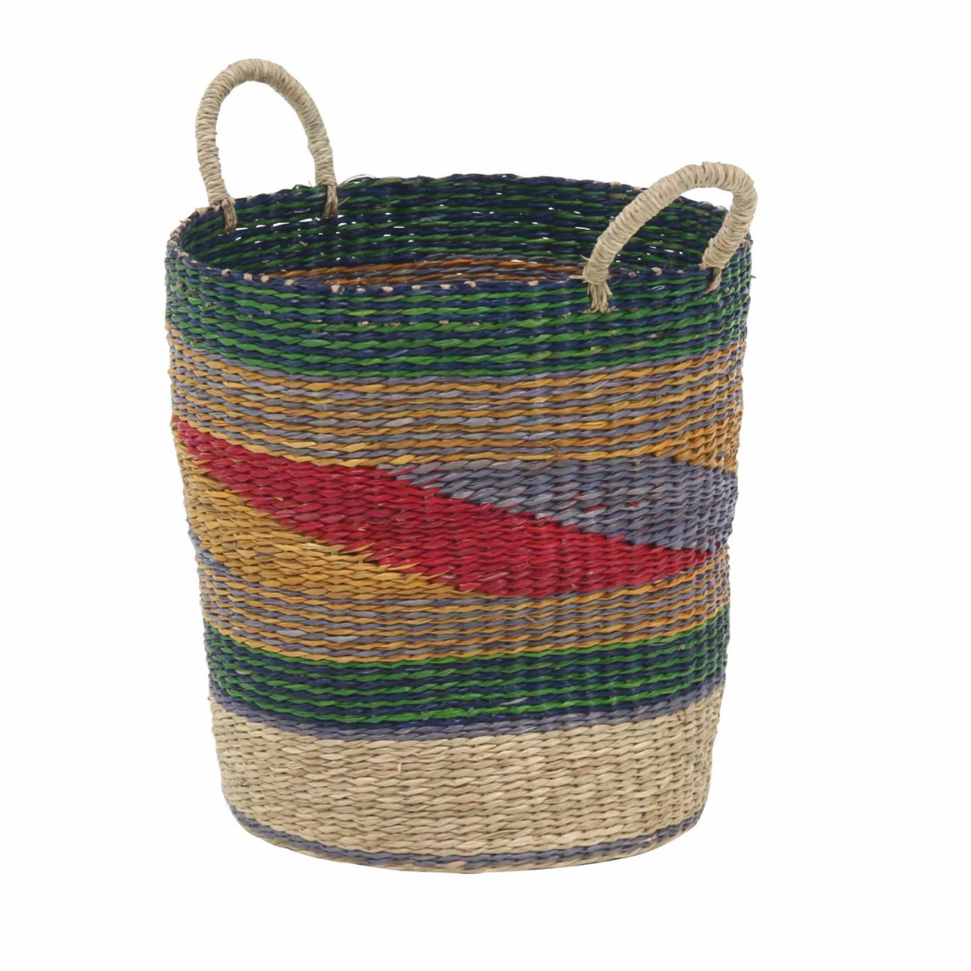 Outlet โ๏ธ Basket Sets DecMode Traditional Round Seagrass Baskets - Set Of 3 ๐ฅฐ - Image 3