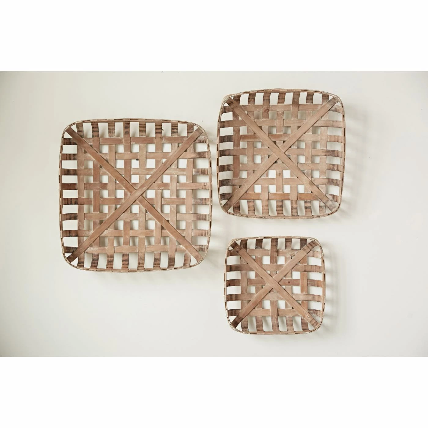 Buy ⨠Basket Sets 3R Studios Woven Cork Baskets - Set Of 3 𧨠- Image 2