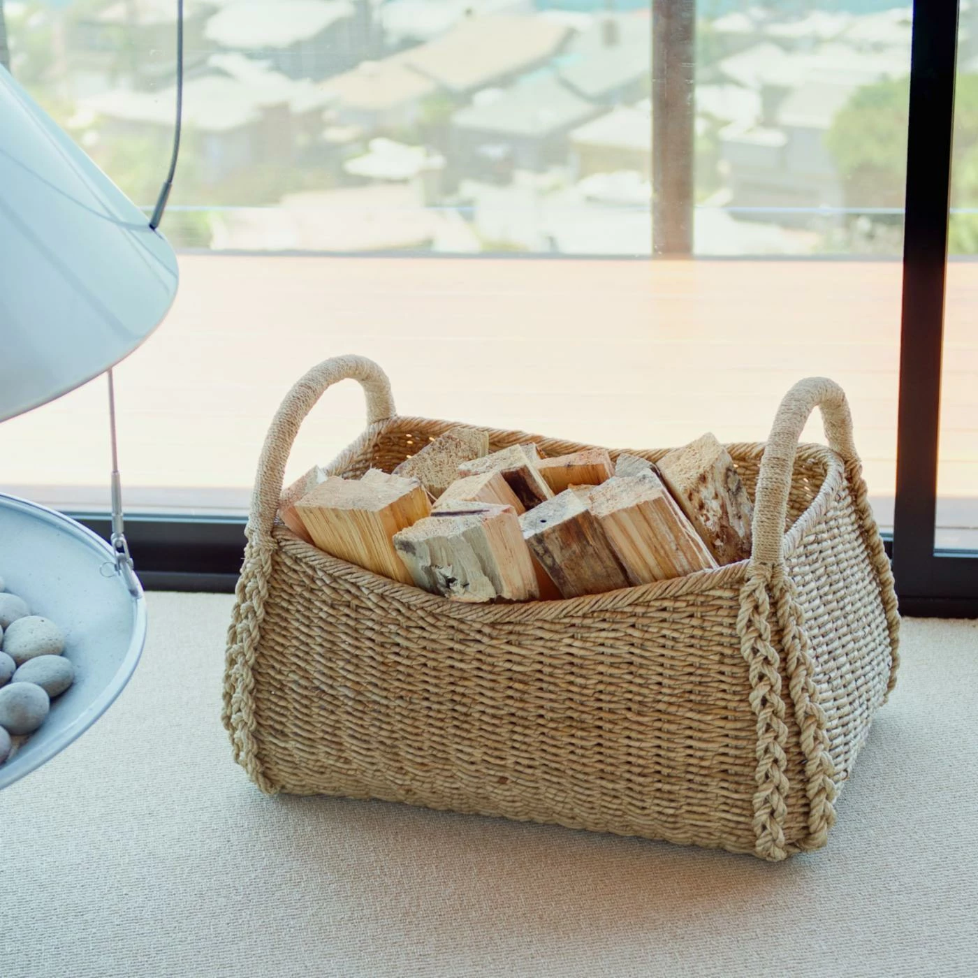 Best deal π Decorative Storage Baskets KOUBOO Large Rectangular Handwoven Chunky Seagrass Basket β - Image 2