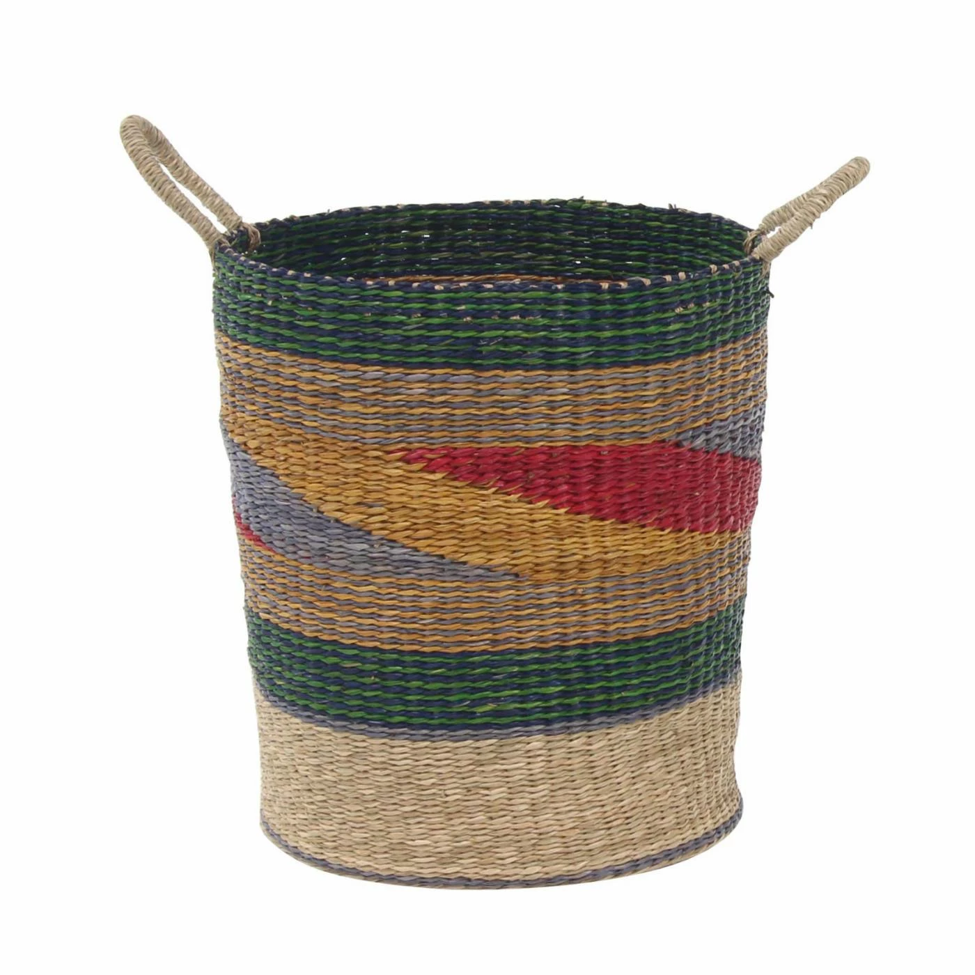 Outlet โ๏ธ Basket Sets DecMode Traditional Round Seagrass Baskets - Set Of 3 ๐ฅฐ - Image 2