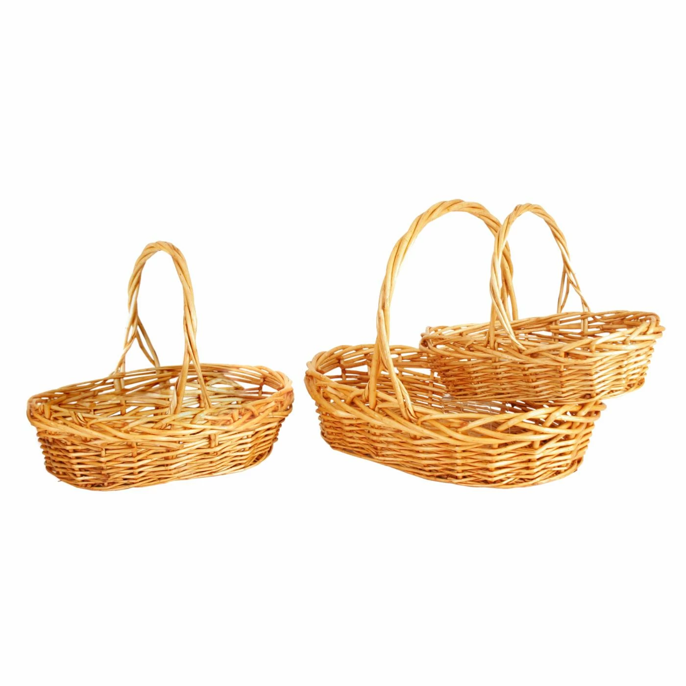 Flash Sale ๐งจ Basket Sets Wald Import Stained Willow Basket - Set Of 3 โจ - Image 2