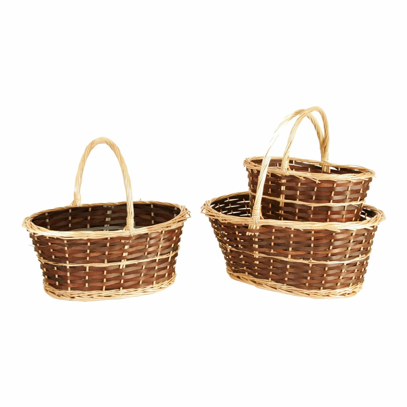 Best reviews of ๐ Basket Sets Wald Import Two Tone Willow Basket - Set Of 3 ๐ฅ - Image 2