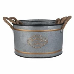 New 😉 A & B Home Decorative Storage Baskets A & B Home Huxley Decorative Pots - Set Of 3 👏