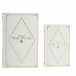 Promo 🔔 A & B Home Decorative Book Boxes A & B Home Book Boxes - Set Of 2 🤩