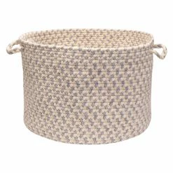 Best Sale 🌟 Decorative Storage Baskets Colonial Mills EM49A018X018 Elmwood Utility Basket - Stonewash 👏
