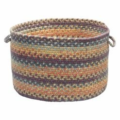 New 😍 Decorative Storage Baskets Colonial Mills Rustica Storage Basket - 18 Diam. X 12 In. 🛒