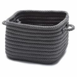 Best Sale 🎁 Decorative Storage Baskets Colonial Mills Simply Home Shelf Square Basket 🔔