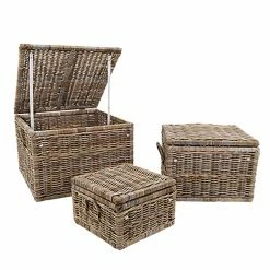 Brand new 🤩 Basket Sets East At Main Catrina Storage Basket - Set Of 3 ⌛