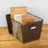 Coupon ✔️ Decorative Storage Baskets Spectrum Diversified Designs Macklin Basket 💯