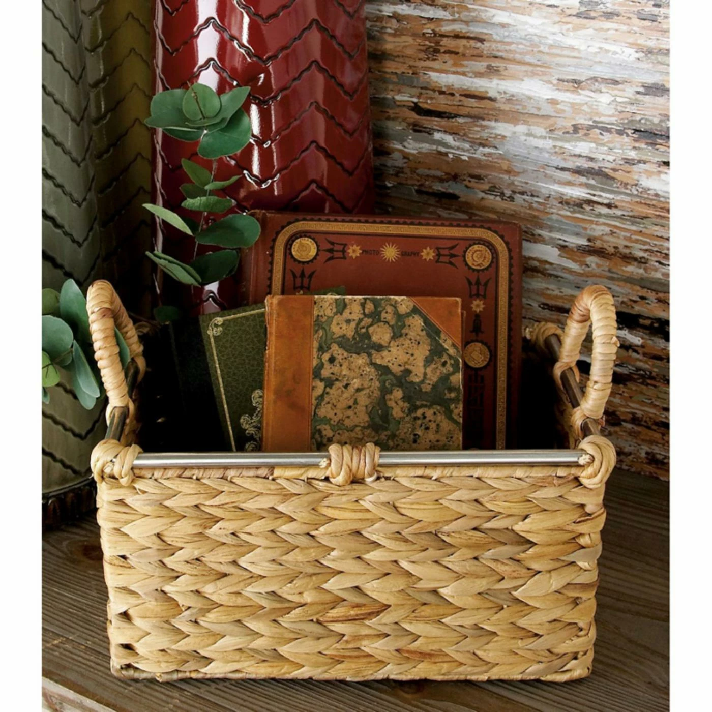 Outlet 🎉 Basket Sets DecMode Natural Brown Seagrass Basket - Set Of 3 👏