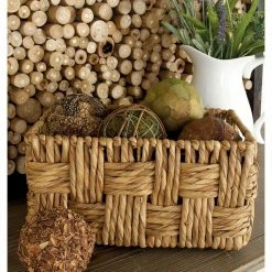 Best Pirce 😉 Basket Sets DecMode Metal Wicker Basket - Set Of 2 🎉