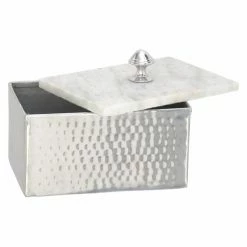 Buy 🔔 Decorative Storage Boxes DecMode Aluminum Rectangle Decorative Box ❤️