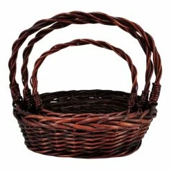 New ✨ Basket Sets Wald Import Willow Basket - Set Of 3 ✔️