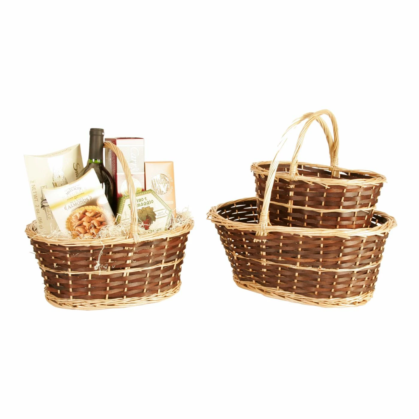 Best reviews of ๐ Basket Sets Wald Import Two Tone Willow Basket - Set Of 3 ๐ฅ