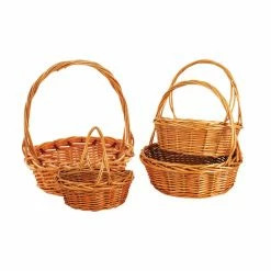 Discount ✔️ Basket Sets Wald Import Willow Basket - Set Of 4 ⭐