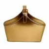 Hot Sale 😀 Decorative Storage Baskets Wald Import Faux Leather Bag - Gold 🧨