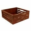Cheap 😍 Decorative Crates Wald Import Decorative Basket - Antique Red 🎉