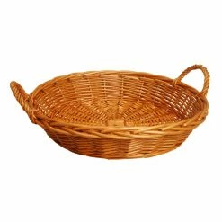 Best Pirce 🌟 Decorative Storage Baskets Wald Import 22 In. Round Honey Willow Basket ✔️
